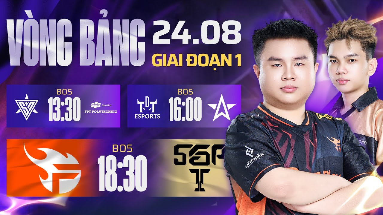 SPN vs FPL | TDT vs 1S | FPT vs SGP | GIAI ĐOẠN 1 - LƯỢT ĐI | ĐTDV MÙA ĐÔNG 2025