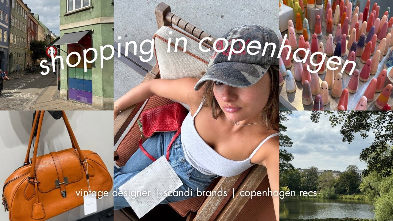 Copenhagen Shopping Vlog | Vintage Designer, Scandi Brands, Shop Recommendations