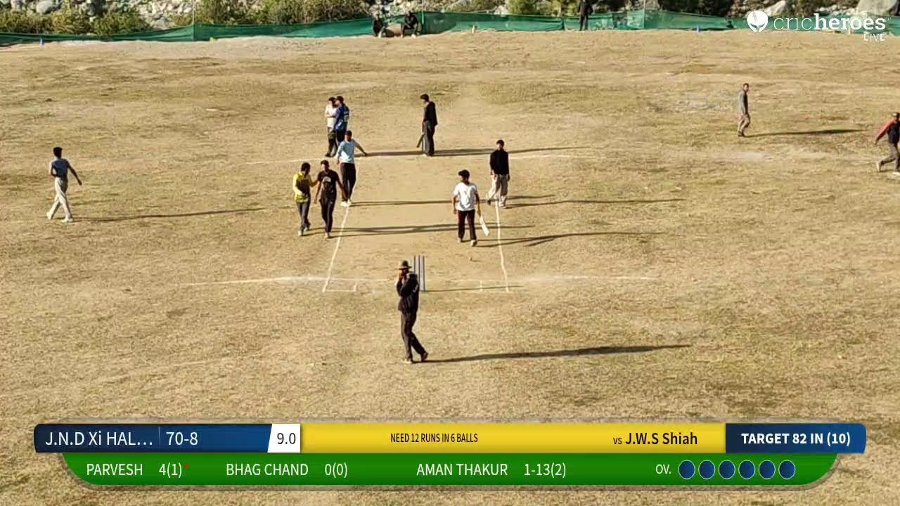 J.W.S Shiah vs J.N.D Xi HALLAN -2 Live Cricket Match | Dhaka Premier League Season 1  Live - Dhaka