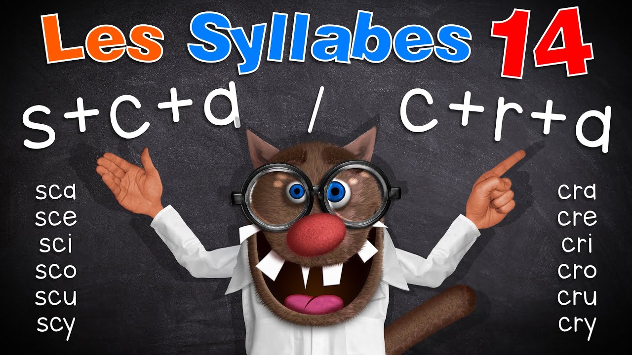 Foufou - Les Syllabes pour les enfants (Learn Syllables for kids) (Serie14) 4K