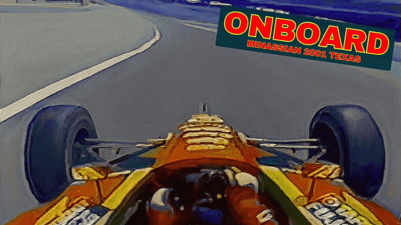 2001 CART Texas - Nicolas Minassian Onboard Qualifying Attempt