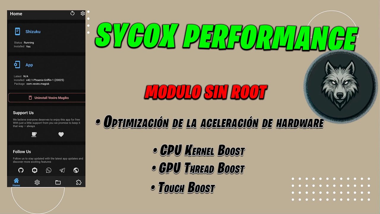 Potencia Máxima en Android: Instalación del Motor SYCOX con Vexiro Manager