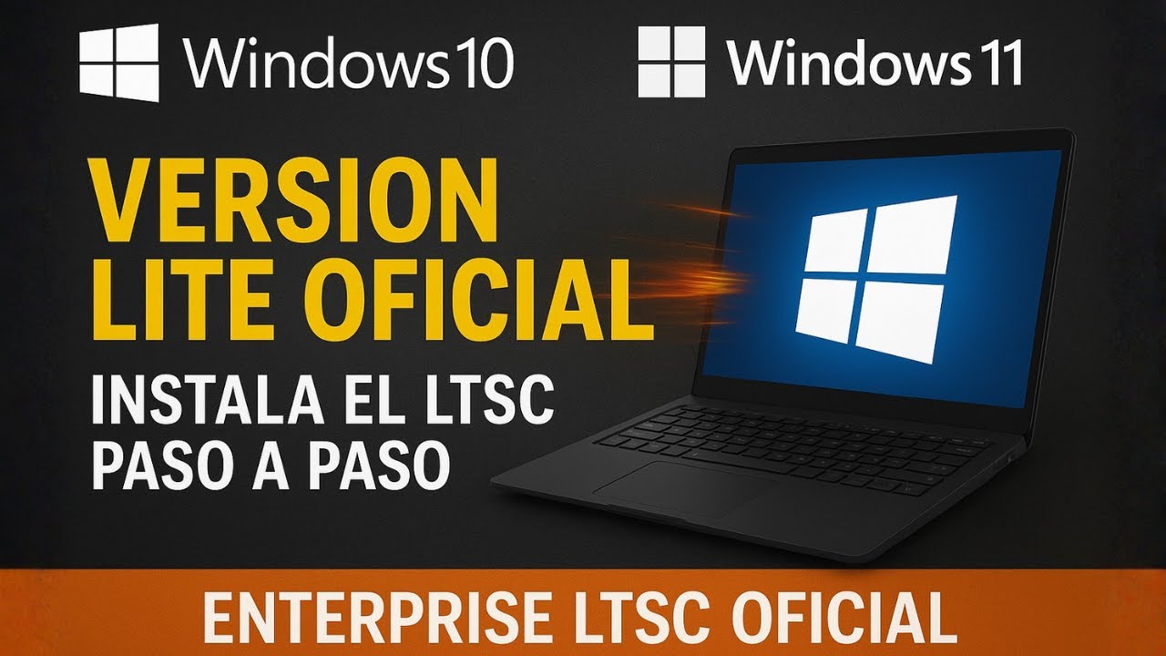 Version de Windows 10 mas rapida ⚡ Veloz, Lite Oficial, Tutorial de Instalación Enterprise LTSC ✅
