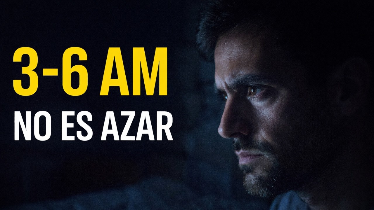 Si tu mente se activa entre las 3 y las 6 AM… esto es lo que realmente está pasando