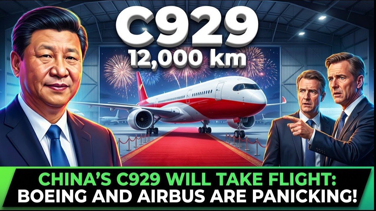 China&rsquo;s C929: The Aircraft That Could Rival Boeing 787 & Airbus A350