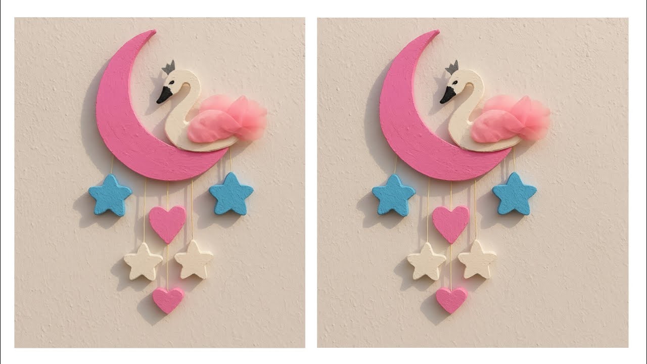 Tharmocol craft ideas|| tharmocol wall hanging| weast material crafts ||wall hanging @nainsparkle