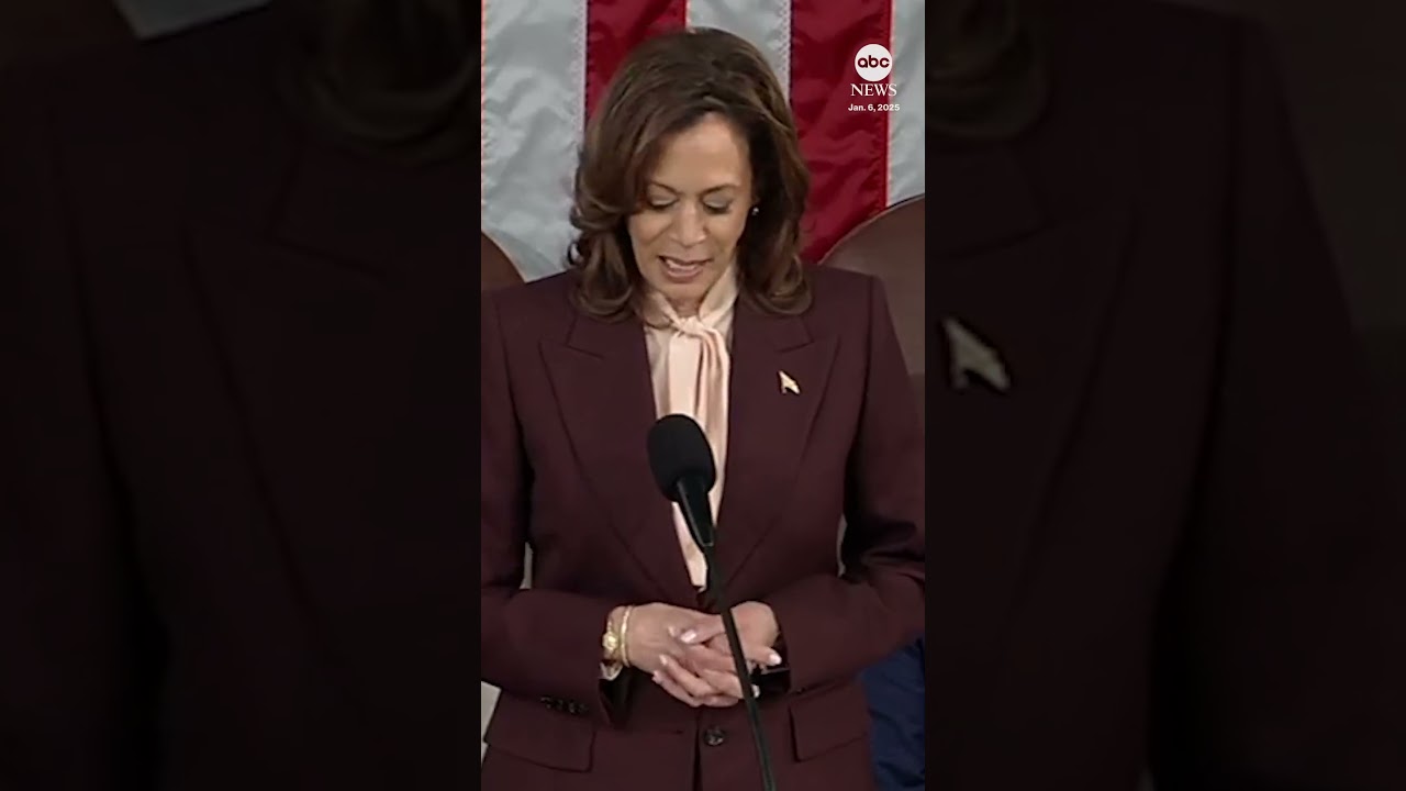 Congress certifies Donald Trump's 2024 election victory