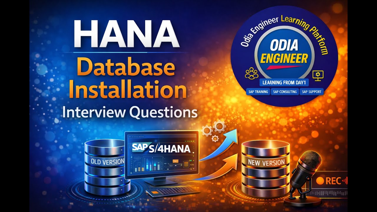 Вопросы для собеседования по базе данных HANA, часть 2 | SAPBASIS | Обучение SAP 8466880880 | odi...