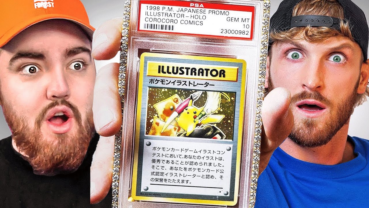Reacting to Logan Paul's $5,300,000 Pokemon Card