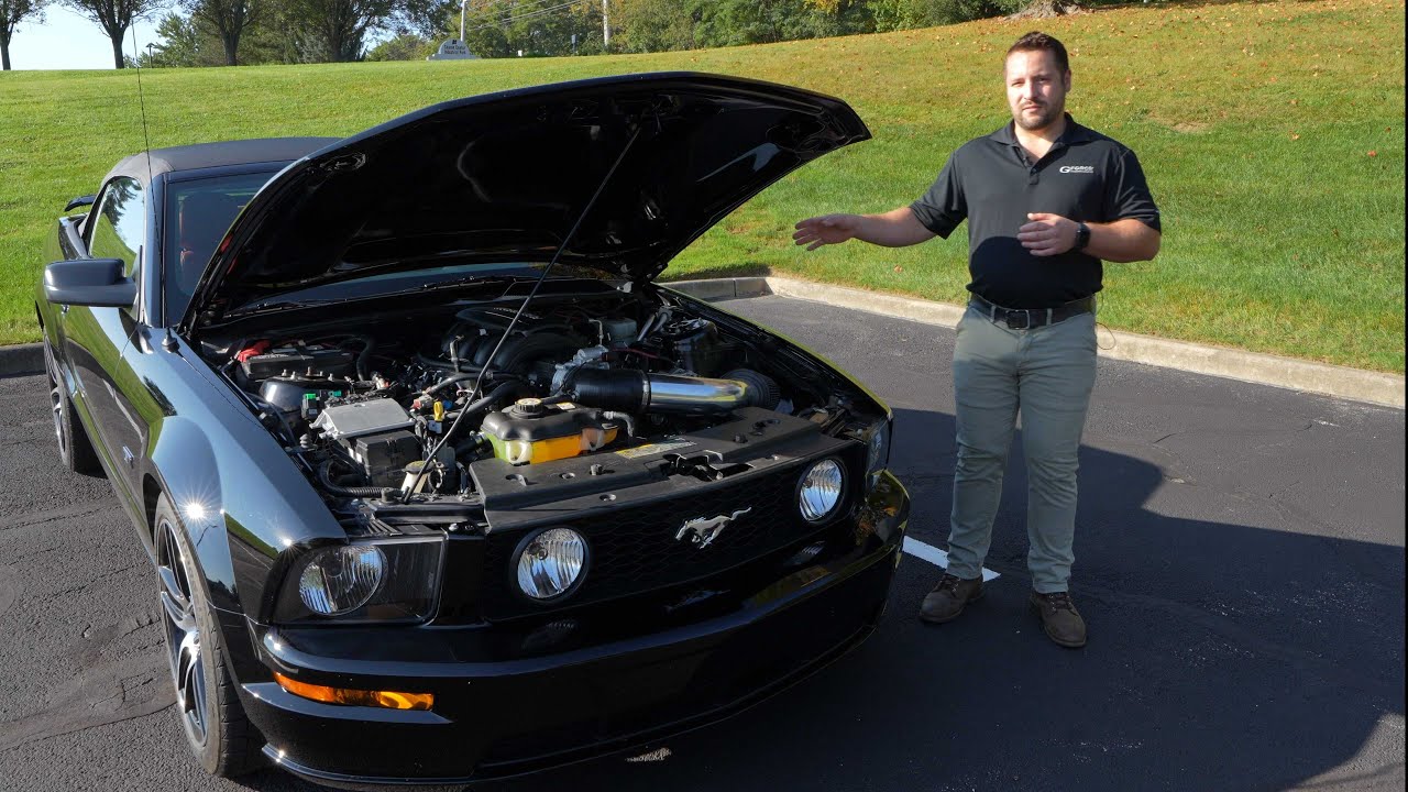 Godzilla 7.3L Engine to 2006 Ford Mustang 5-Speed