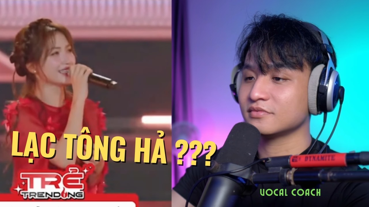 Anh Bảo Reaction Hoà Minzy & Phương Mỹ Chi hát lạc tông ???#anhbaomtn #vocalcoachreaction