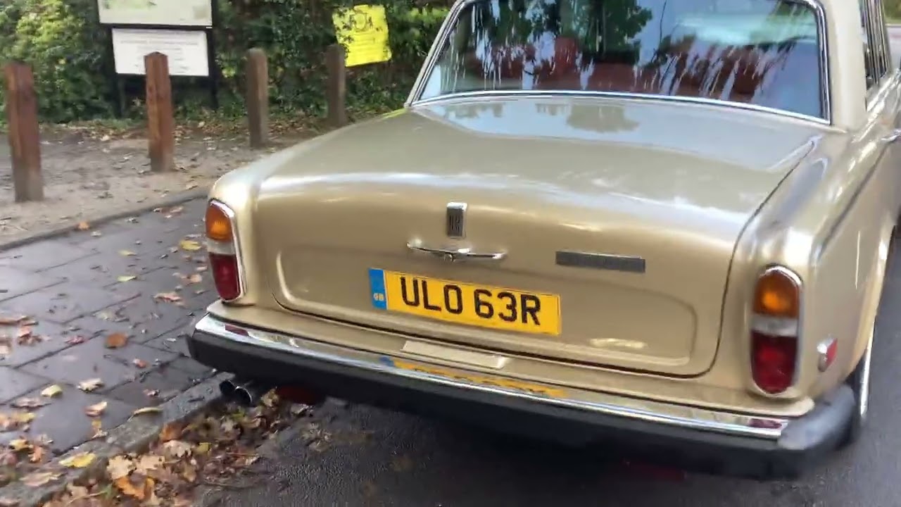 Rolls ROYCE SILVER SHADOW 2 1977  CHAMPAGNE GOLD METALLIC SUPERB