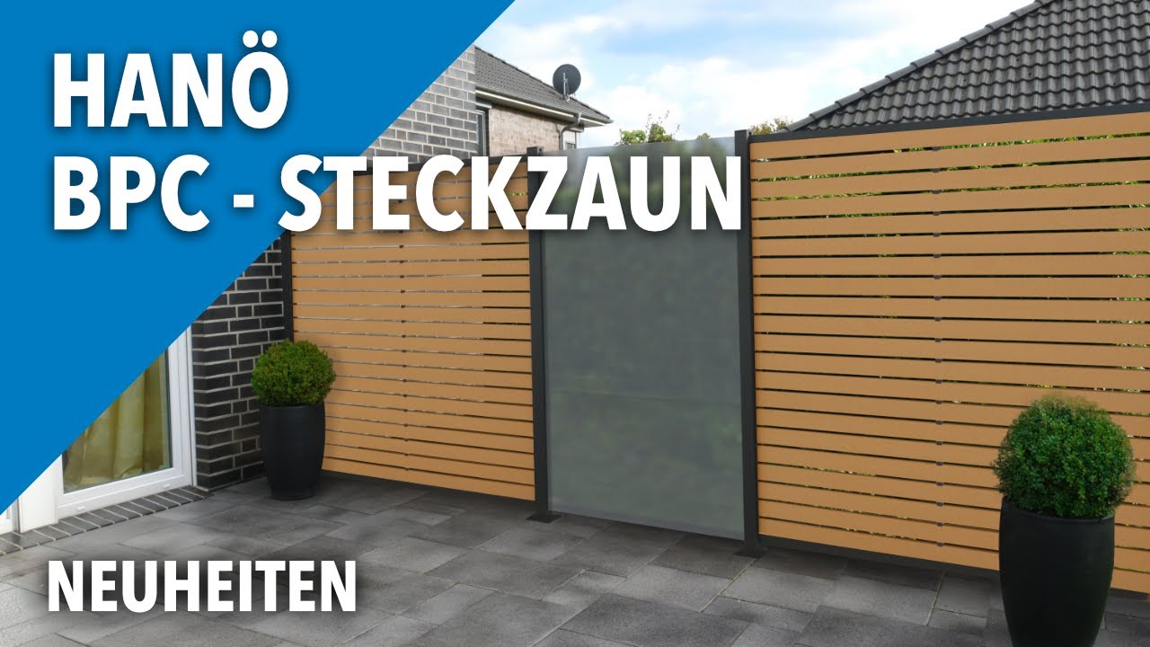 BPC-Rhombus-Steckzaun HANÖ | Neuheiten