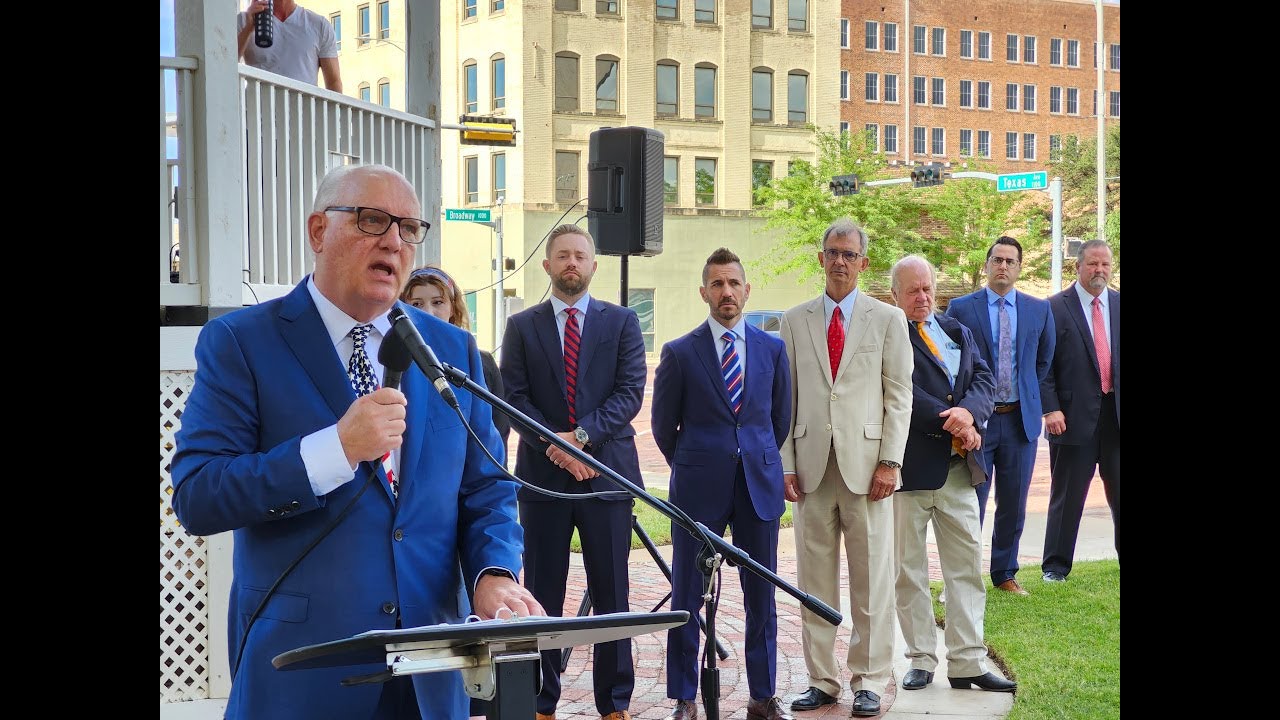 2024 Lubbock Criminal Defense Lawyers Association Declaration of Independence reading