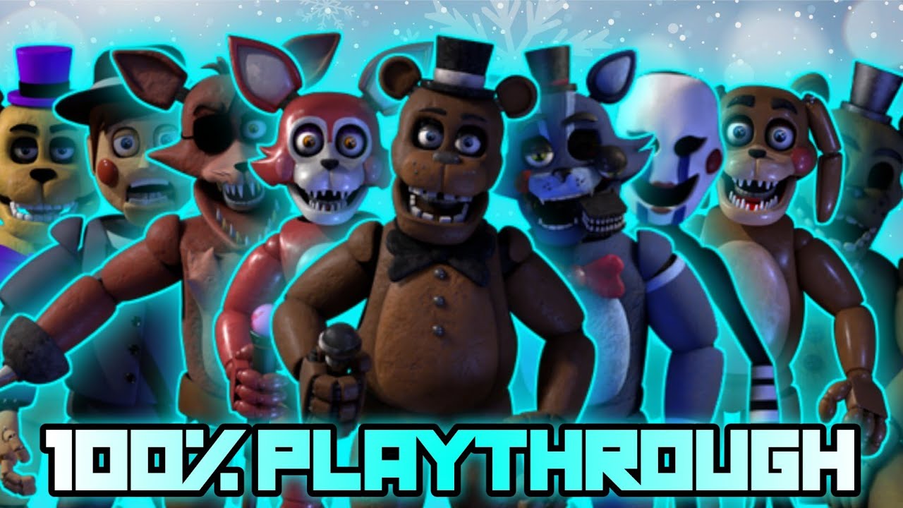 The Return To Freddy's 2: Winter Wonderland | UPDATED FULL 100% PLAYTHROUGH!