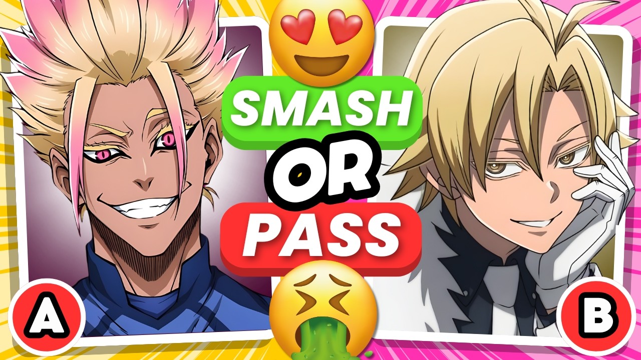 SMASH or PASS ANIME 🔥 SIDE CHARACTERS EDITION [BOYS & GIRLS] 🔥 | ANIME QUIZ