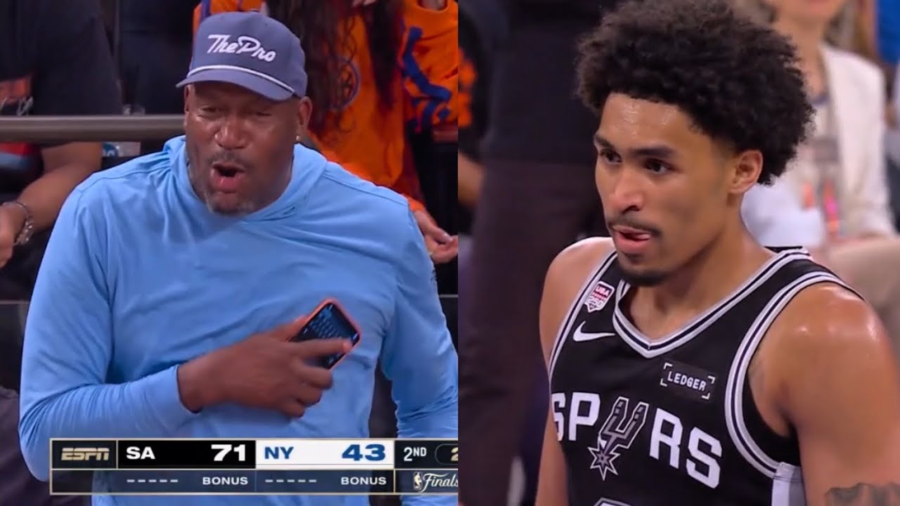 Dylan Harper Made His Dad Ron Harper Go CRAZY After THIS 🔥