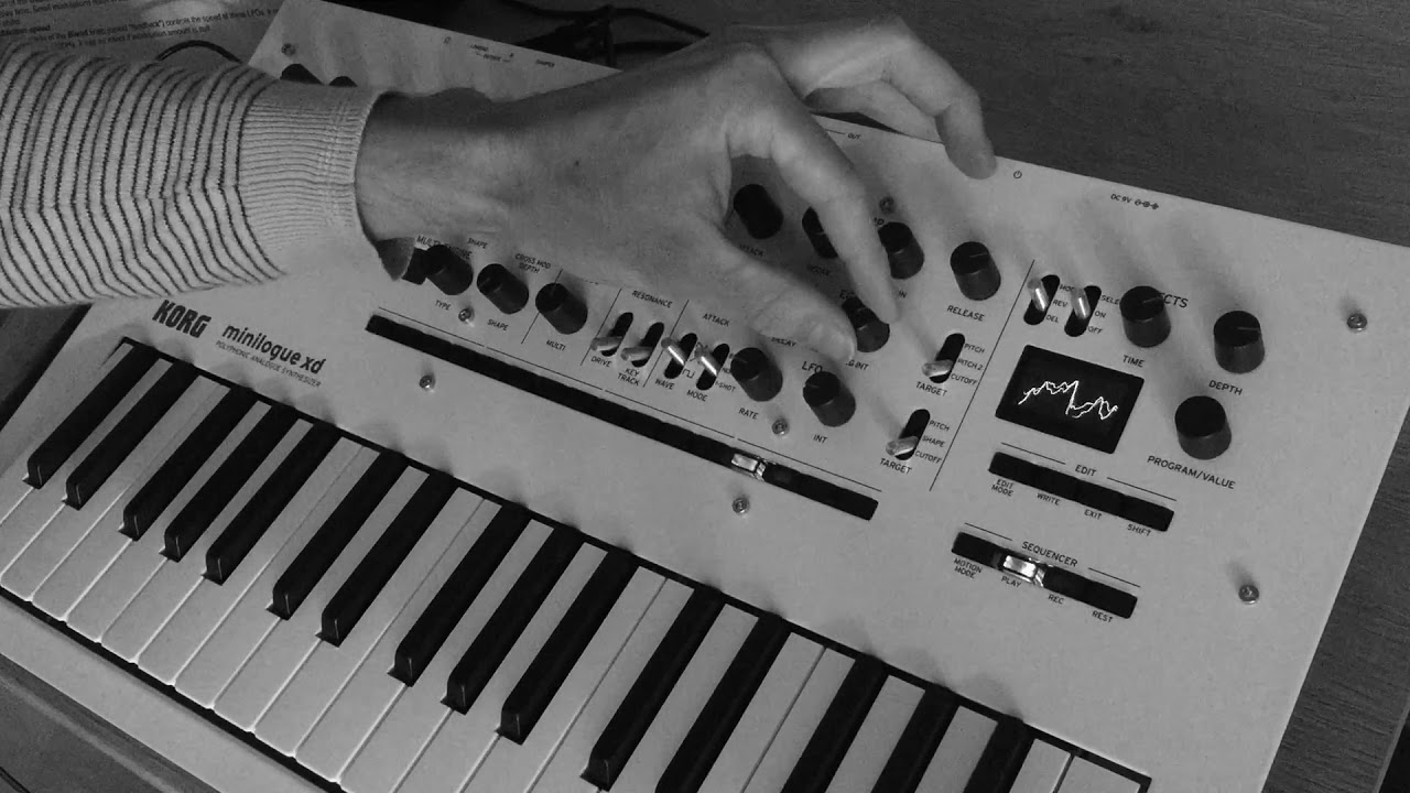 Pyrmont on Korg Minilogue XD #dub #dubtechno #ambient