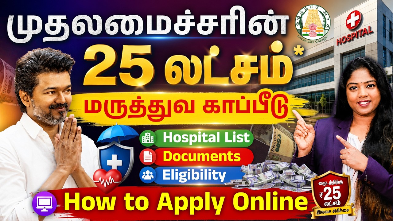 Tamil Nadu Health Insurance 2026 - Eligibility, Documents & Online Registration |CMCHIS 2026 | Madhu