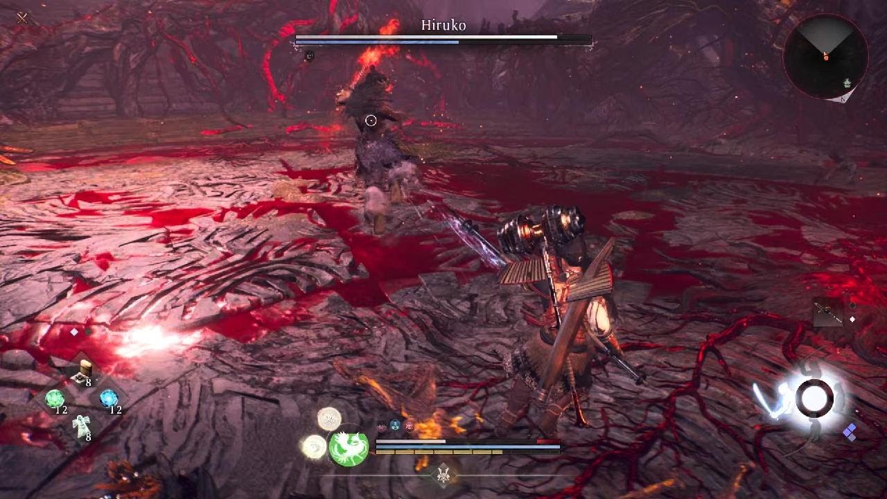 Beating Hiruko (Nioh 3)