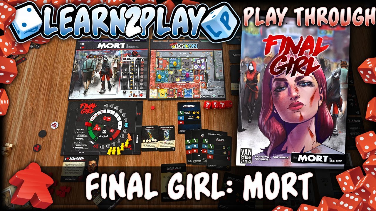 Learn to Play Presents: Final Girl Shriek (Mort) Play Through