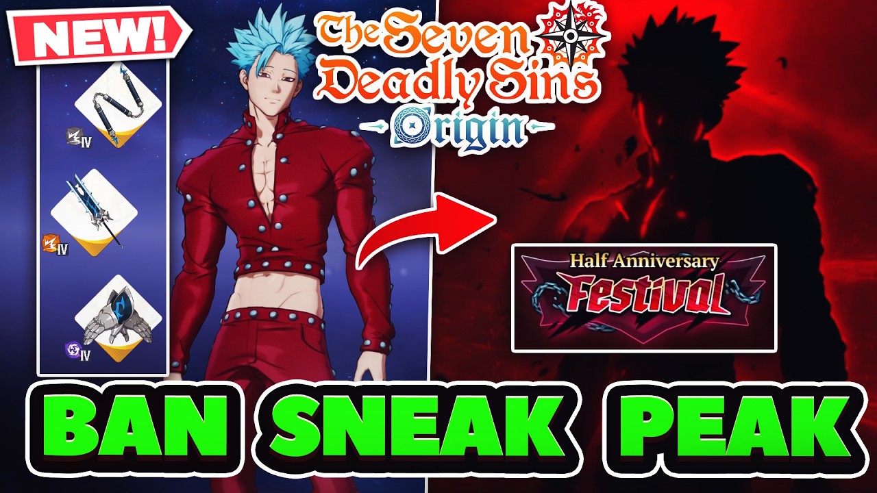 *EXCLUSIVE* SNEAK PEAK AT SSR BAN! DARK BURSTER? NEW FESTIVAL 2.0! | 7DS: Origin