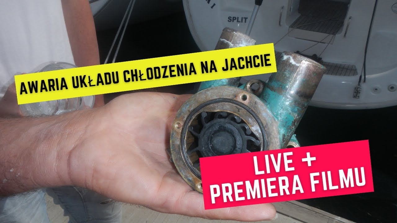 Awaria układu chłodzenia na jachcie / spotkanie on-line - kpt. Jacek Szczepaniak...