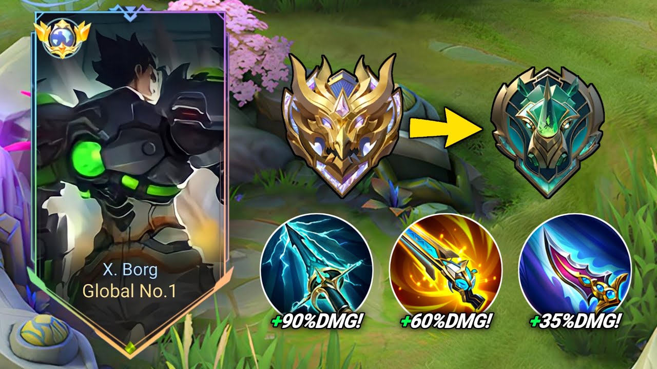X BORG NEW BUILD & EMBLEM TO ONE SHOT ENEMY THIS NEW SEASON!! (pls try!)