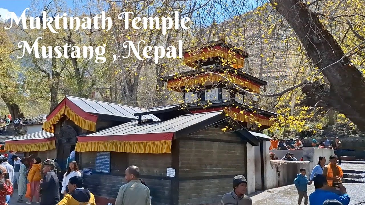 Muktinath Temple, Mustang, Nepal🇳🇵 #explore #muktinathtemple #mustang #nepal 