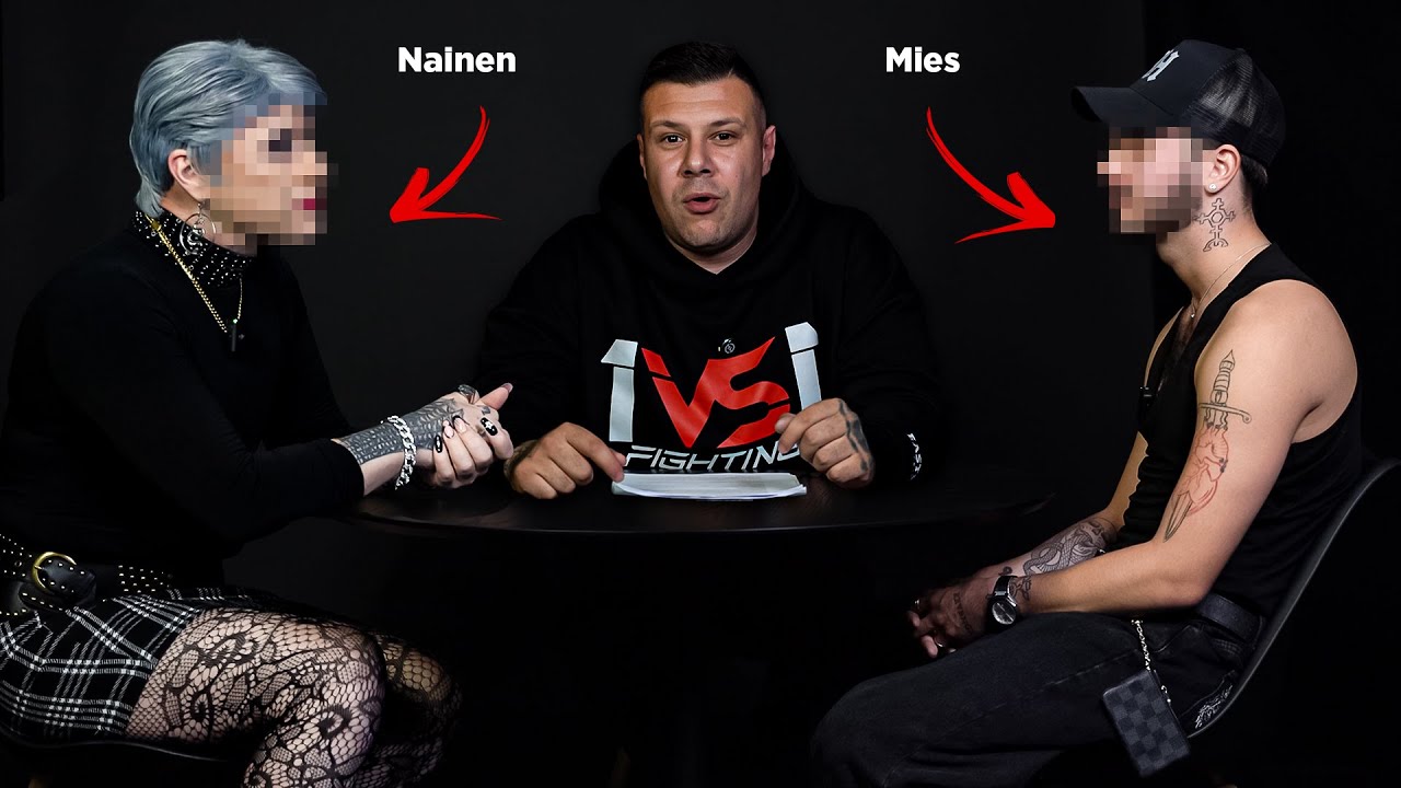 Nainen vs Mies -nyrkkeilyottelun Pressi 1VS1