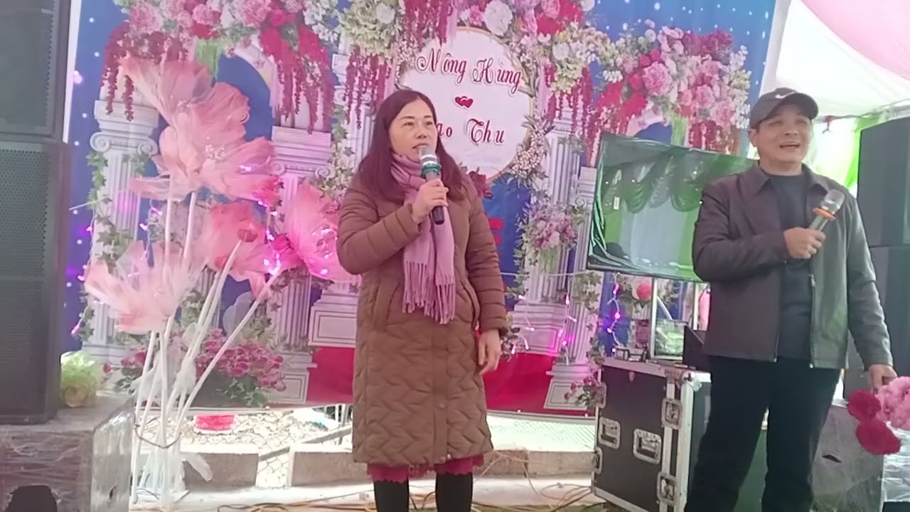 (Xuân chuyển & thẩm dung) hát mừng đám cưới nghe quá ngọt ngào mọi người cùng nghe nhé 