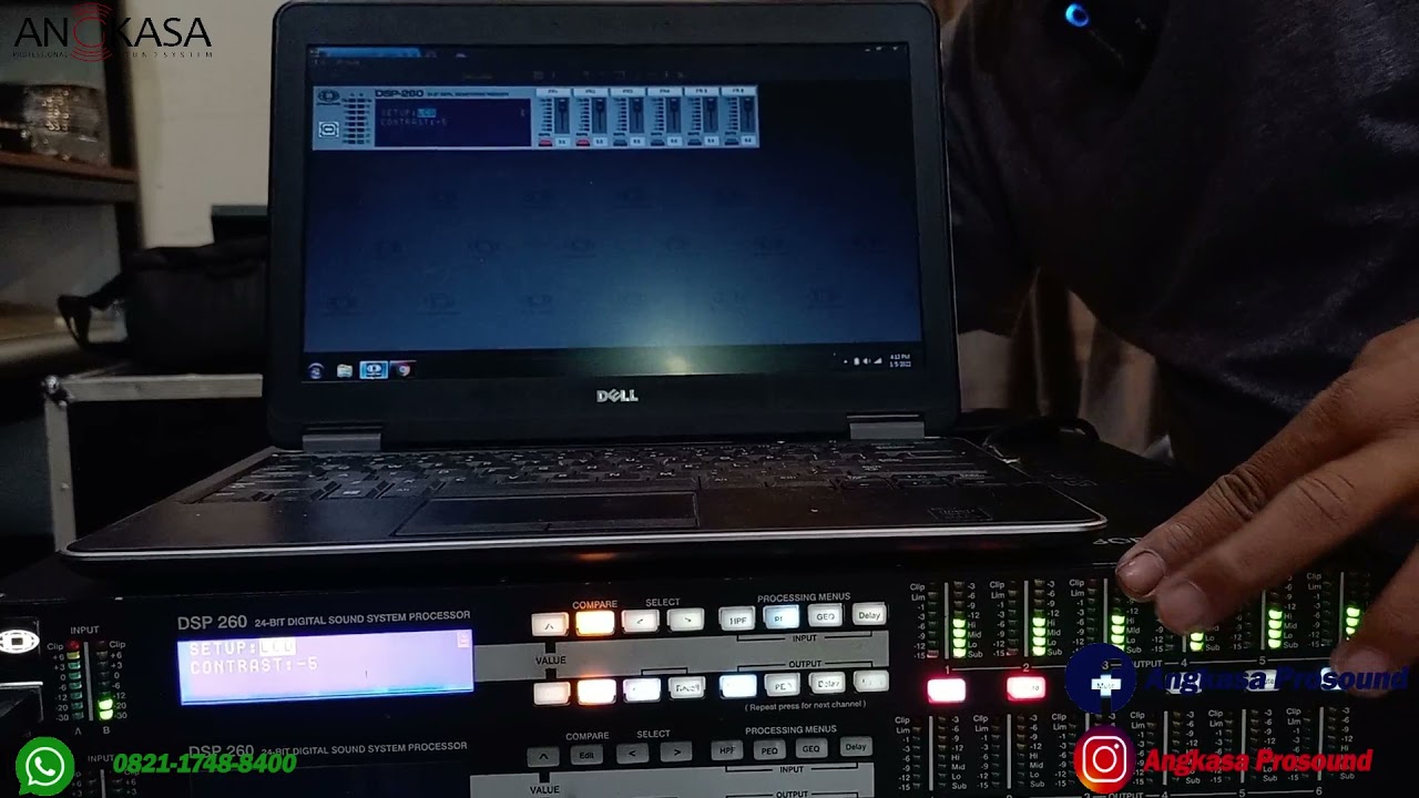 Dlms second..DYNACORD DSP 260 24-bit Digital sound system processor |  Angkasa Pro Sound System |