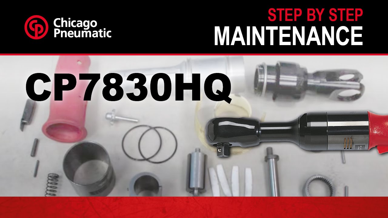 CP7830HQ Ratchet Wrench Tool Maintenance Demo