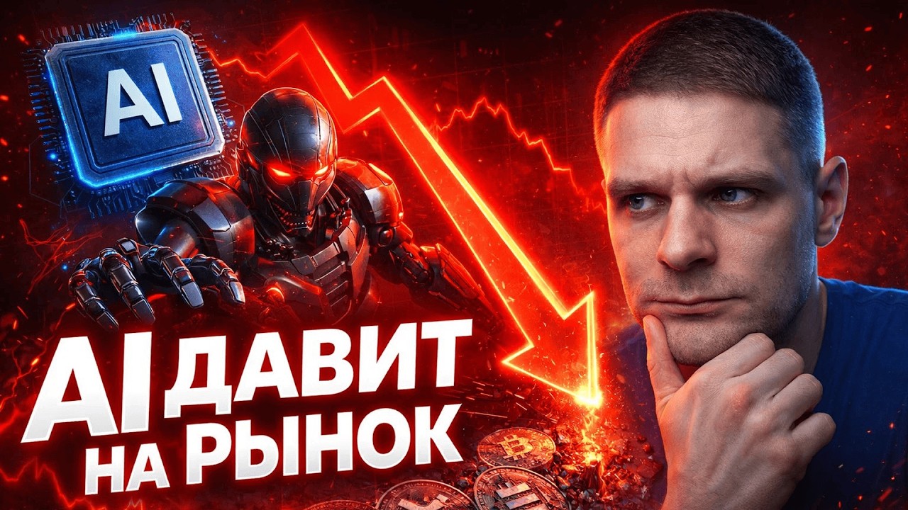 МИНУС 100 МЛРД ЗА СУТКИ — КТО НА САМОМ ДЕЛЕ ОБВАЛИВАЕТ РЫНОК? | Крипта не спит 24.02.2026