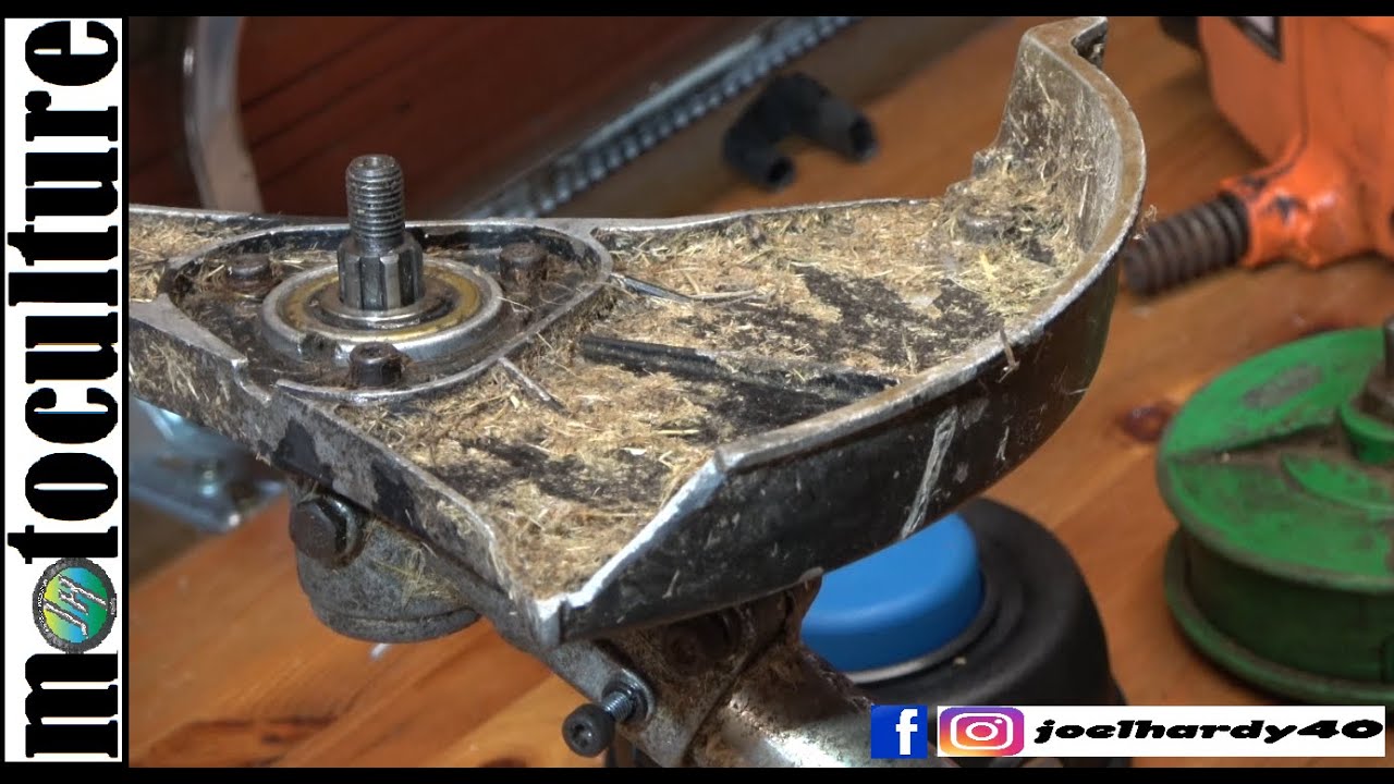 La tête de ma debroussailleuse ne tourne plus ou est bloquée !!! * résolu *