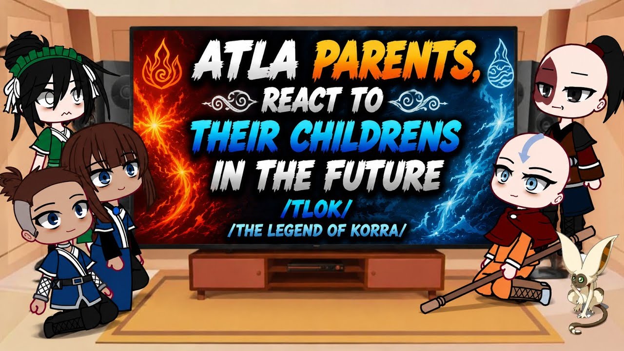 🐼🐻‍❄️🐨Родители персонажей ATLA и TLOK вместе со своими детьми / Реакция на будущих детей / Клуб г...