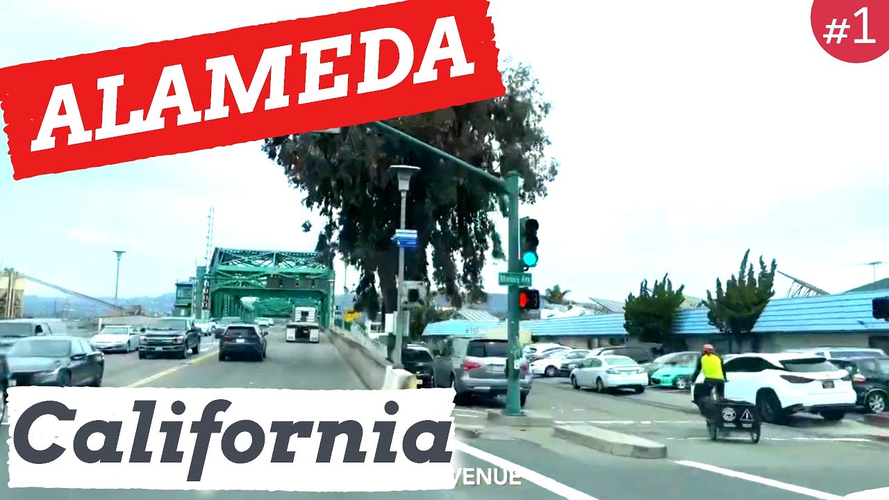 Driving From Oakland to Alameda California - Driving Touring Videos