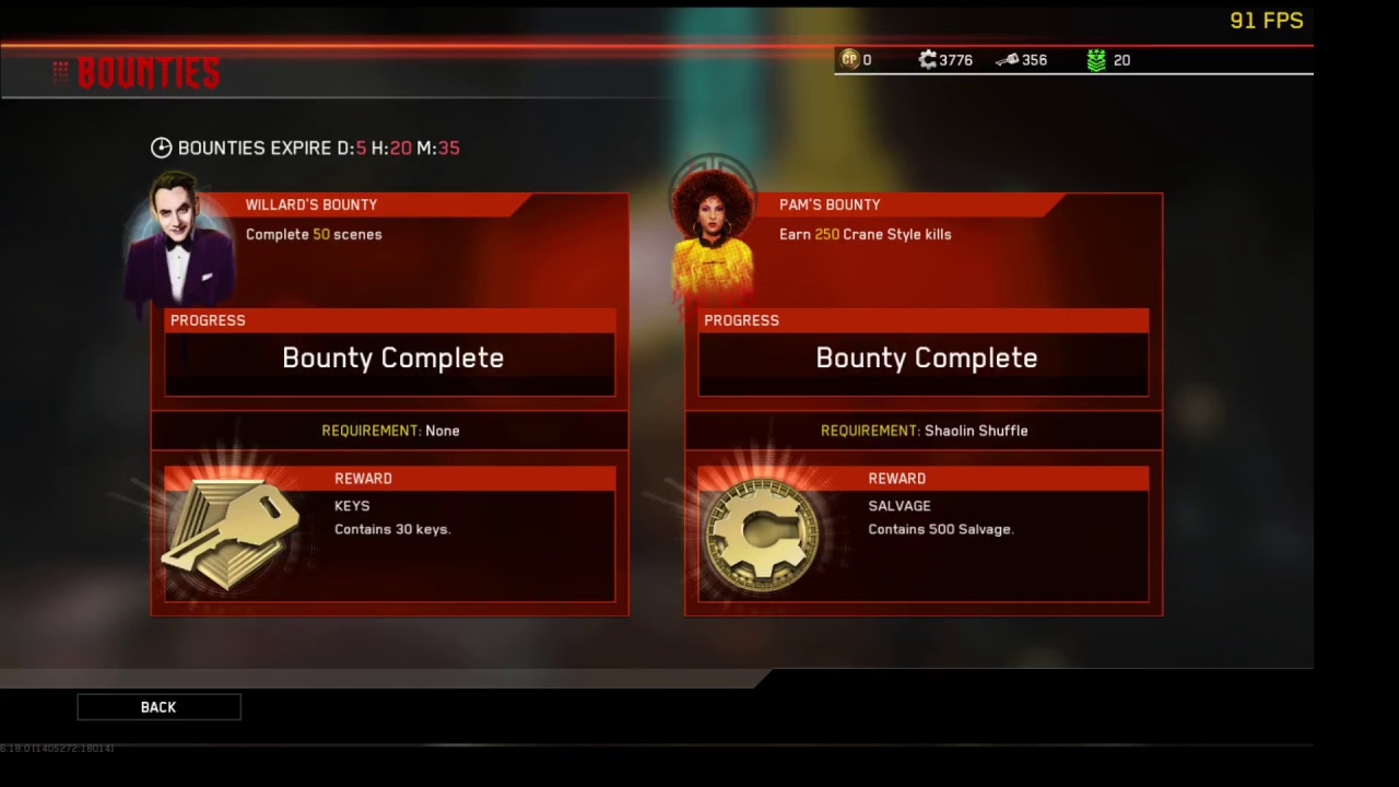 Opening ZOMBIE BOUNTIES-30 KEYS+500 SALVAGE Needed-Call of Duty-Infinite Warfare