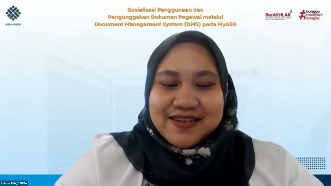 Sosialisasi Penggunaan dan Pengunggahan Dokumen Pegawai Document Management System (DMS) pada MyASN