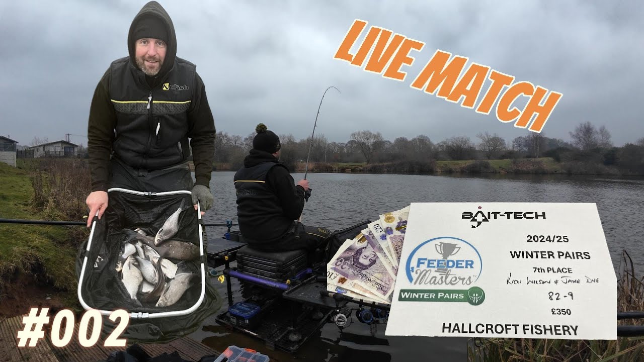 LIVE MATCH ,Feeder masters winter pairs ,final round #002