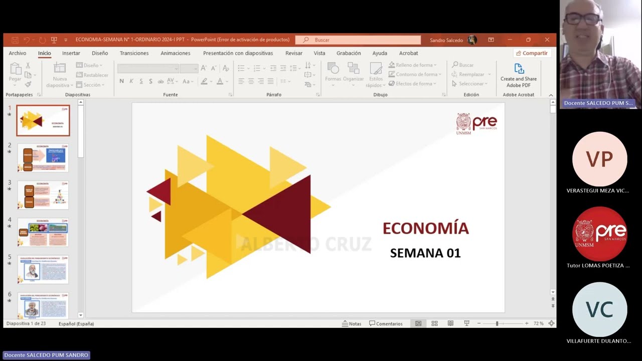 Economía - Semana 01 - Pre San Marcos Ciclo 2024-I (Nuevo Ciclo)