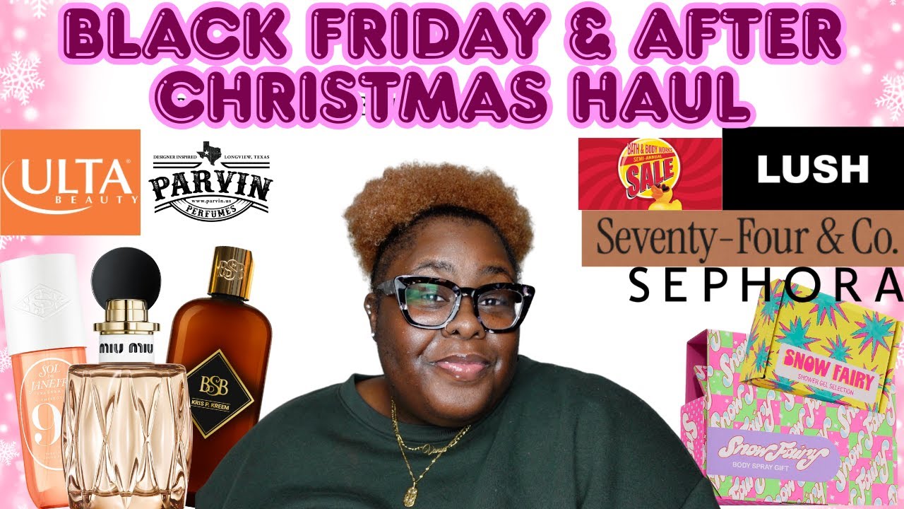 After Christmas Haul|Bath & Body Works Winter SAS|Black Friday Shopping|After Christmas Shopping|