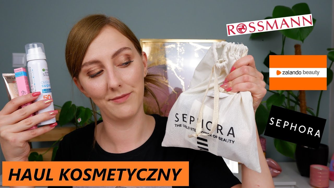 HAUL KOSMETYCZNY🛒 DARMOWY SEPHORA BOX🤑 NOWOŚCI ROSSMANN | ZALANDO BEAUTY