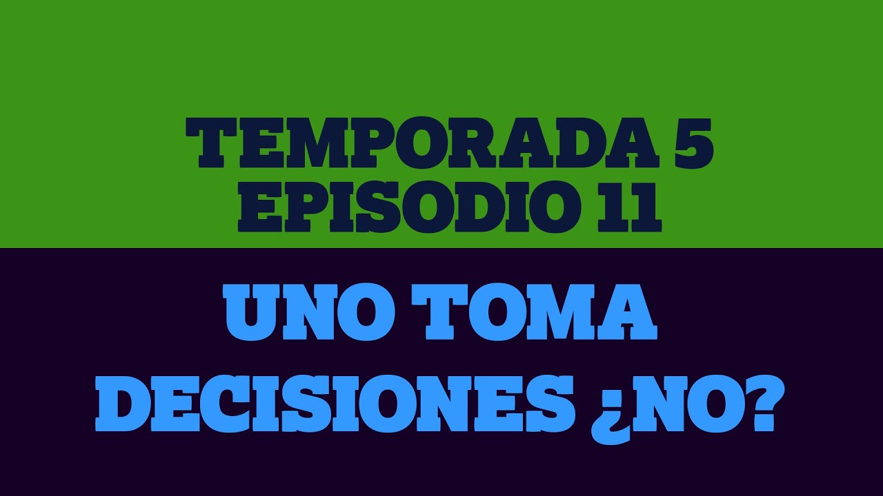 Sin Formato - Temporada 5 - Episodio 11 - Patricia Moreno: Uno toma decisiones ¿no?