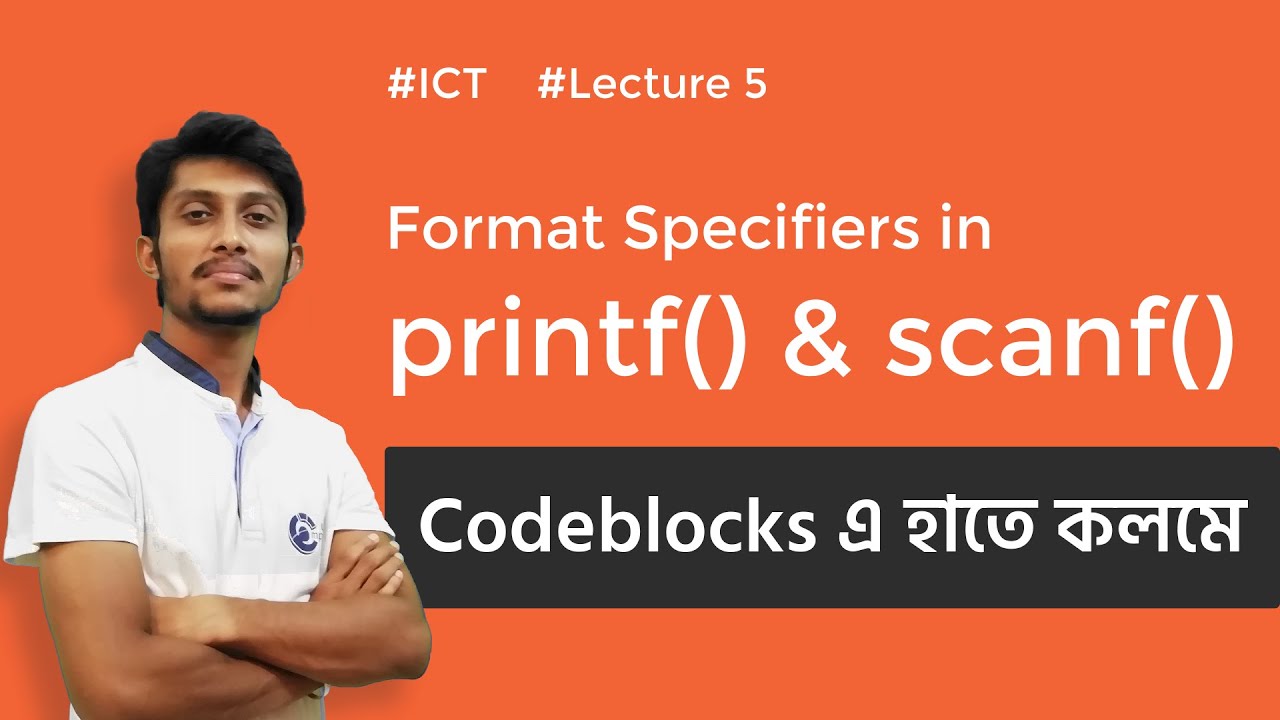 Input and Output in C Programming in Bangla | scanf() & printf()