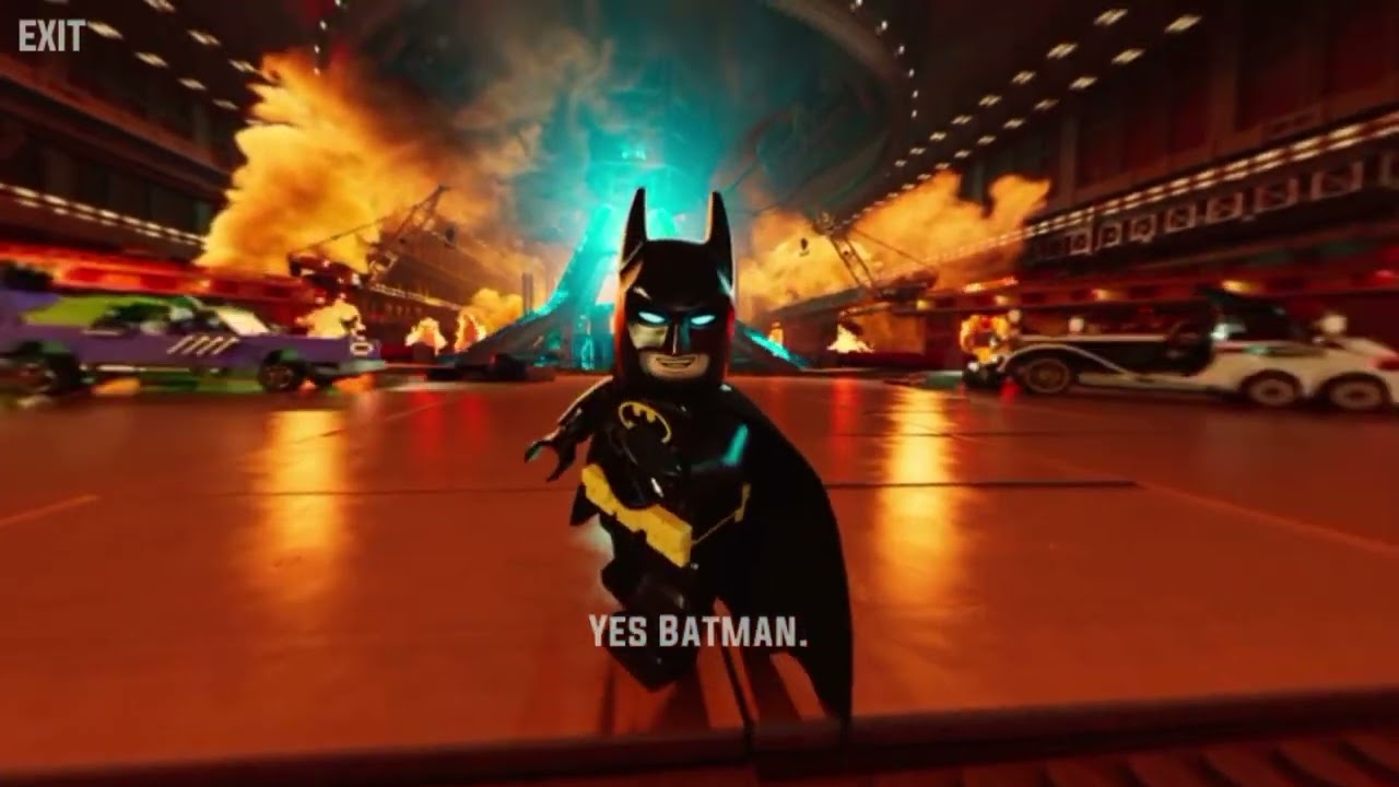 Play the Lego Batman movie VR game