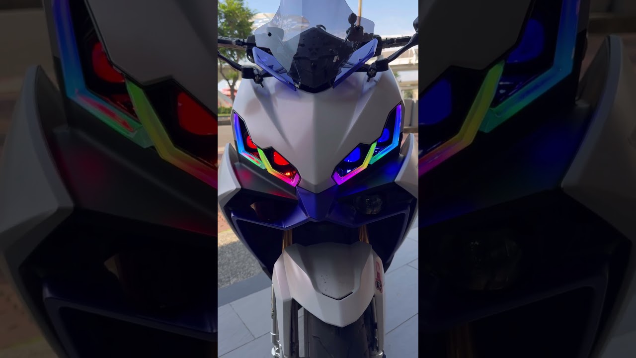 DRG 2代 魔龍日行燈➕夜巡套件比起原廠近燈在增量，遠燈集中照射 