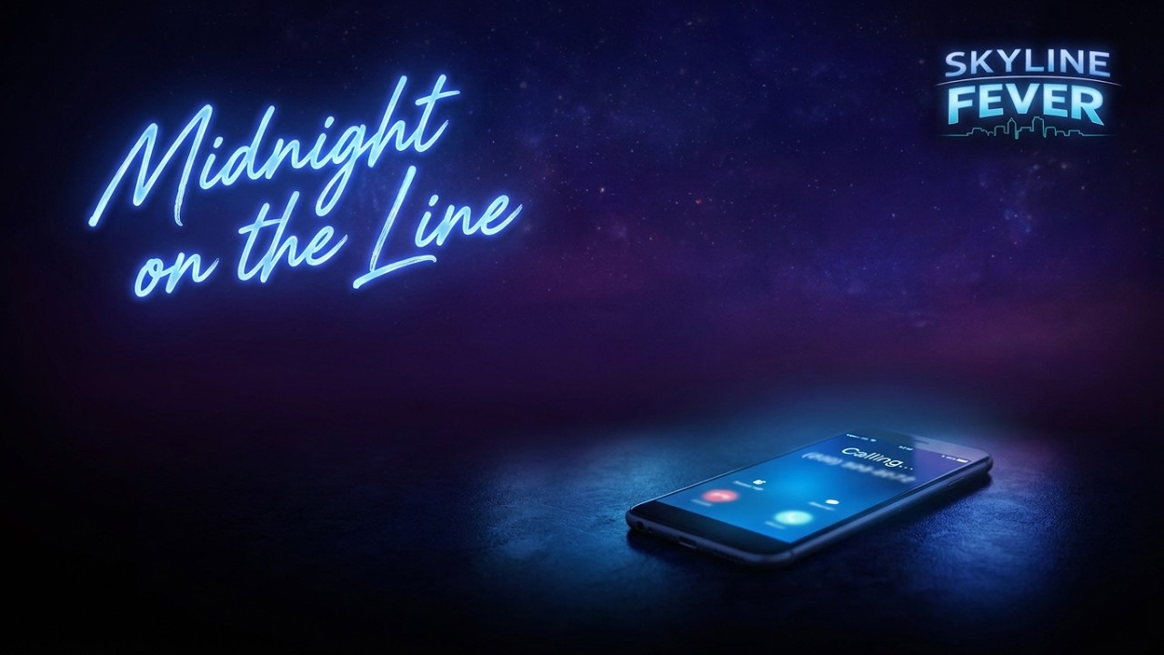 Midnight on the Line | Skyline Fever (Official Lyric Video) | 80s AOR Rock