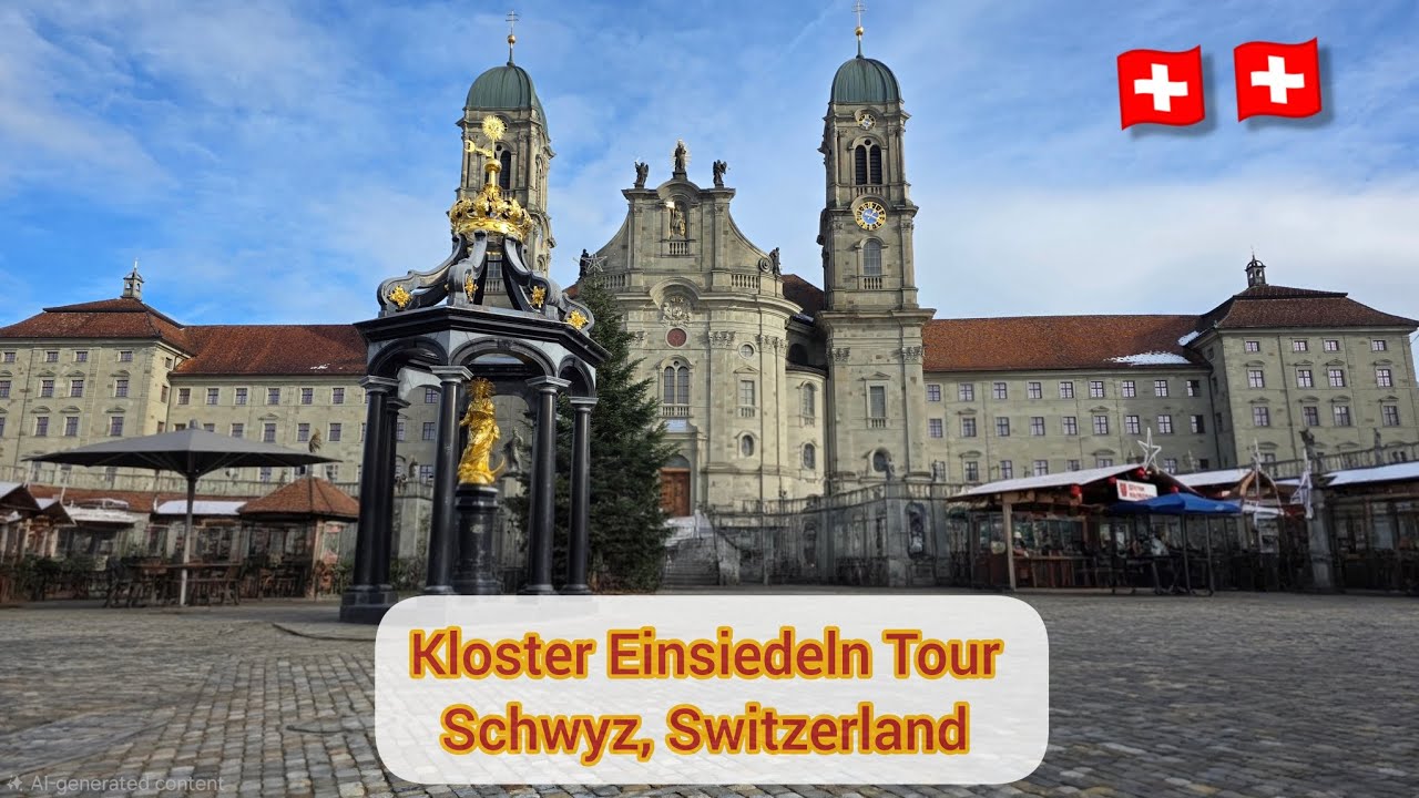 Kloster Einsiedeln Tour | Schwyz | Black Madonna | Baroque Style |Switzerland #b2clicks #einsiedeln 