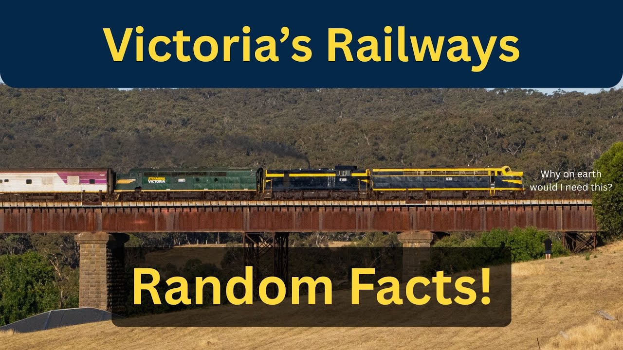 10 Minutes of Random Facts about Victoria's Railways